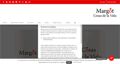 Desktop Screenshot of margotcosasdelavida.com